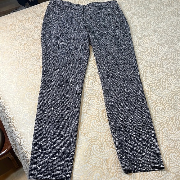 *KATHERINE BARCLAY* Cross-Hatch Trouser Pants - Picture 1 of 6